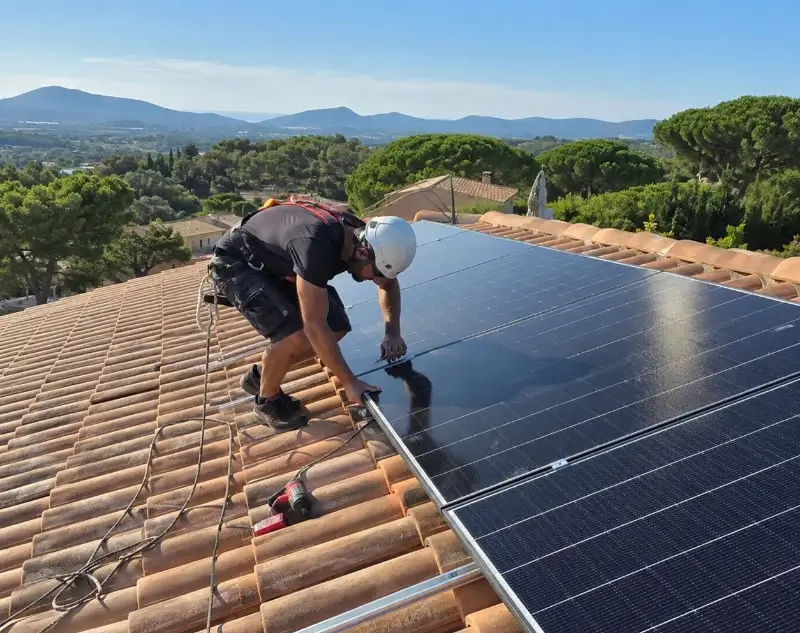 Installateur panneaux solaires Fontjoncouse — pose photovoltaïque sur toiture